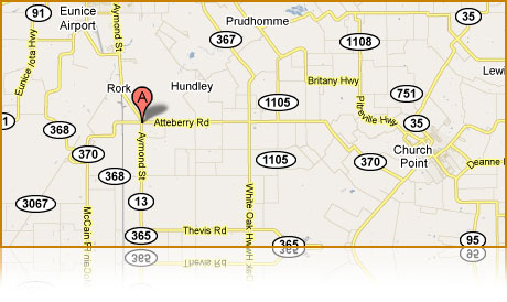 Bubba Frey's Map